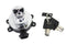 Volt Tech Chrome Ignition Switch with Chrome Skull - 32-1439