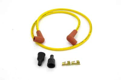 Volt Tech Yellow Copper Core 7mm Spark Plug Wire Kit - 32-1463