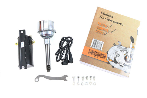 Volt Tech 6 Volt Distributor/Coil Kit Black - 32-1599