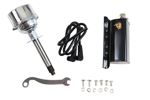 Volt Tech 6 Volt Distributor/Coil Kit Black - 32-1599