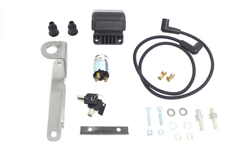 V-Twin Big Twin Coil Mount with Switch Bracket Raw - 32-1615