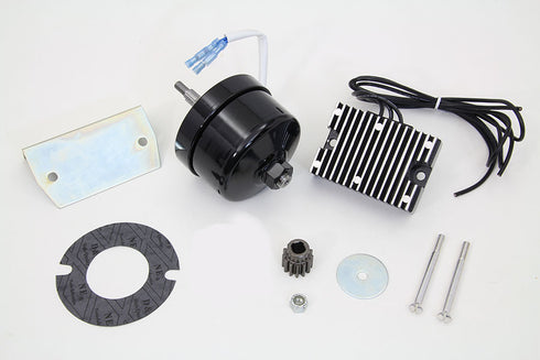 Volt Tech Black 12 Volt Alternator Generator Conversion Kit - 32-1672