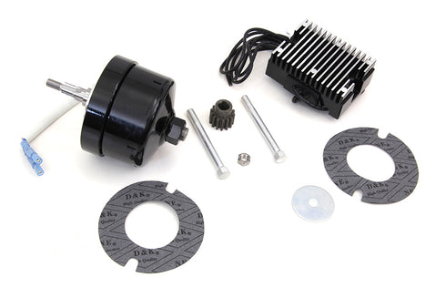 V-Twin Black 12 Volt Alternator Generator Conversion Kit - 32-1673