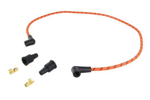 V-TWIN 7mm Braided Spark Plug Wire - 32-1687