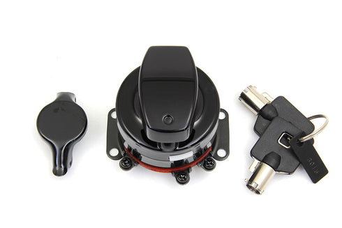 Volt Tech Hinge Ignition Switch 6 Terminal Gloss Black - 32-1696