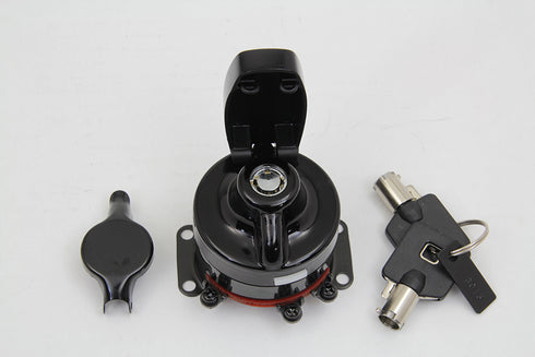 Volt Tech Hinge Ignition Switch 6 Terminal Gloss Black - 32-1696