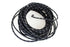 Volt Tech Black 25' Cloth Covered Wire with White Tracer - 32-1720