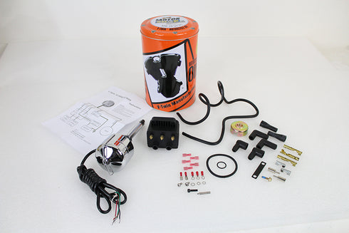 V-Twin V-Fire Single Fire Electronic Ignition Distributor with Coil - 32-1769