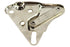 V-Twin Relay Bracket Nickel Plated - 32-1777