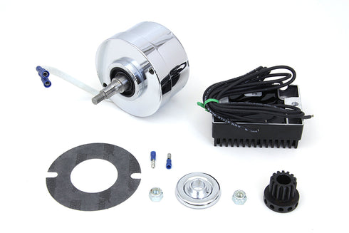 Volt Tech Chrome 12 Volt Alternator Generator Conversion Kit - 32-1781