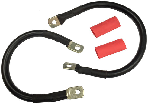 V-Twin Battery Cable Set Black - 32-1846