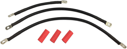 V-Twin Battery Cable Set Black - 32-1909