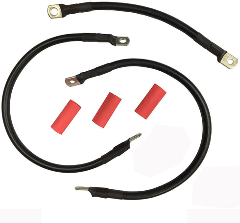 V-Twin Battery Cable Set Black - 32-1911