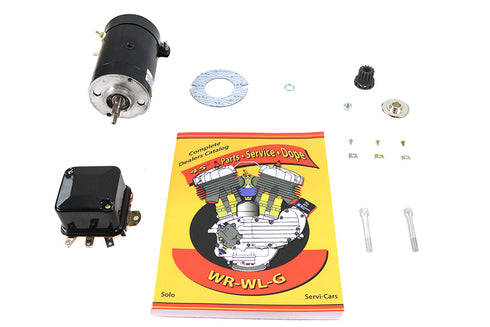 V-Twin 45 W/G 6 Volt Generator Kit Black - 32-1937