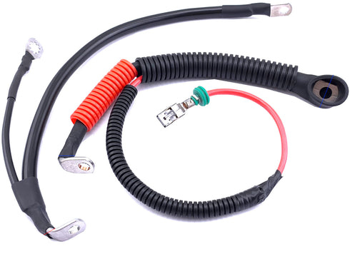 V-Twin Battery Cable Set Black - 32-1977