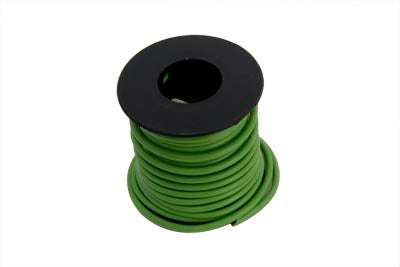 V-Twin Primary Wire 14 Gauge 25' Roll Green - 32-2134
