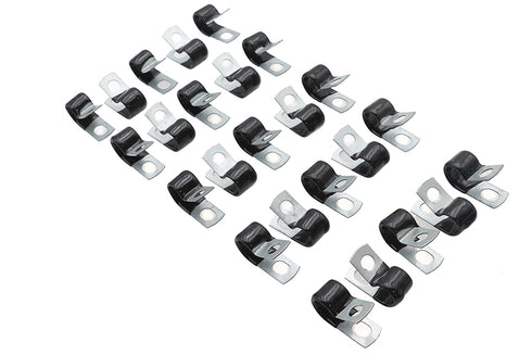 V-Twin Horn Wire Clamp Black - 32-3586