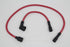 Sumax Sumax Red with Black Tracer 7mm Spark Plug Wire Set - 32-7342