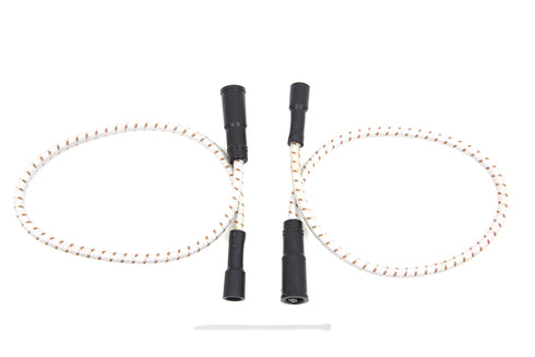 Sumax Sumax Grey with Brown Tracer 7mm Spark Plug Wire Set - 32-7344