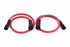 Sumax Sumax Red with Black Tracer 7mm Spark Plug Wire Set - 32-7346