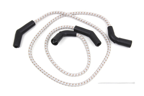 Sumax Sumax Grey with Brown Tracer 7mm Spark Plug Wire Set - 32-7349