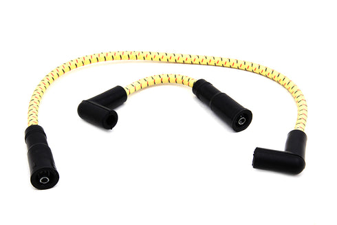 Sumax Sumax Yellow with Black & Red Tracer 7mm Spark Plug Wire Set - 32-7356