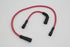 Sumax Sumax Red with Black Tracer 7mm Spark Plug Wire Set - 32-7360