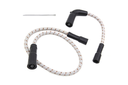 Sumax Sumax Grey with Brown Tracer 7mm Spark Plug Wire Set - 32-7362