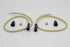 Sumax Sumax Yellow with Black & Red Tracer 7mm Spark Plug Wire Set - 32-7369
