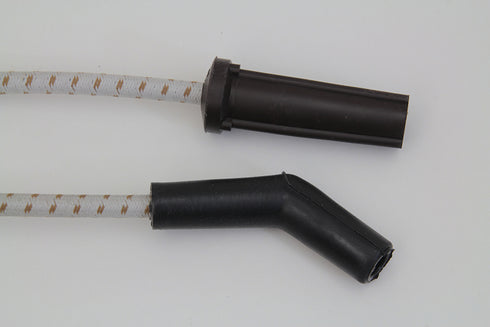 Sumax Sumax Grey with Brown Tracer 7mm Spark Plug Wire Set - 32-7377