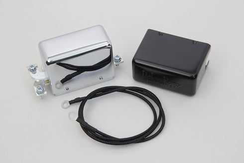 Volt Tech Chrome 12 Volt Regulator Relay - 32-7587