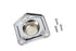 V-Twin Solenoid End Cover Chrome - 32-7749