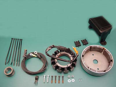 Volt Tech Alternator Charging System Kit 38 Amp - 32-7780