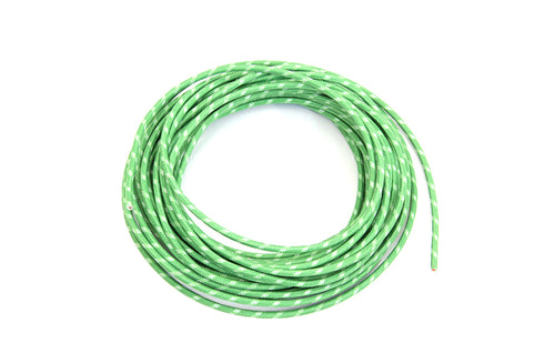Volt Tech Green 25' Cloth Covered Wire - 32-8096