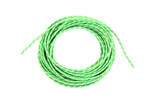 Volt Tech Green 25' Cloth Covered Wire - 32-8096