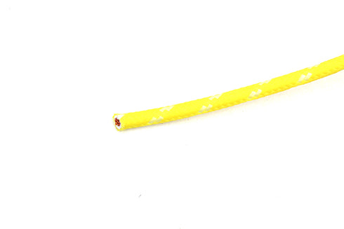 Volt Tech Yellow 25' Cloth Covered Wire - 32-8097