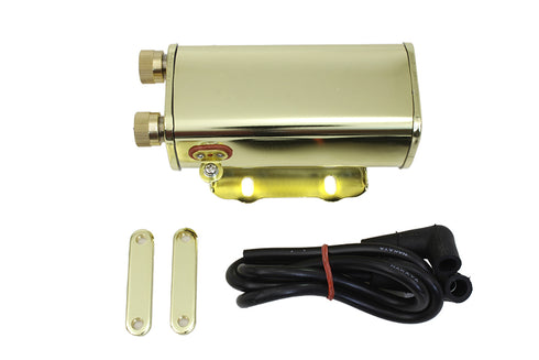 Volt Tech Brass Plated 6 Volt Ignition Coil - 32-8110