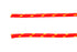 Volt Tech Red with Yellow Dot 25' Braided Wire - 32-8126