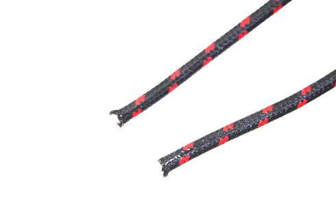 Volt Tech Black with Red Dot 25' Braided Wire - 32-8128