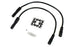 Accel Accel 8mm S/S Spiral Core Ignition Wire Set Black - 32-9162