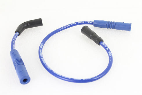 Accel Accel 8mm S/S Spiral Core Ignition Wire Set Blue - 32-9167