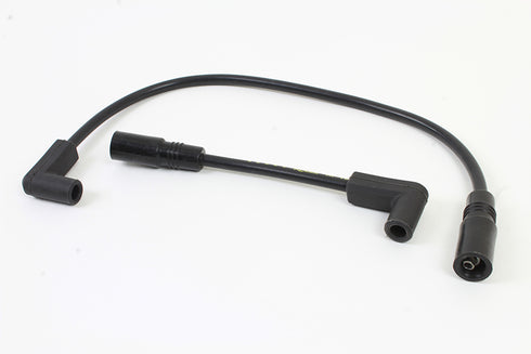 Accel Accel 8mm S/S Spiral Core Ignition Wire Set Black - 32-9170