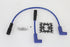 Accel Accel 8mm S/S Spiral Core Ignition Wire Set Blue - 32-9171
