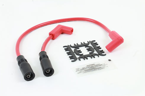 Accel Accel 8mm S/S Spiral Core Ignition Wire Set Red - 32-9172