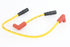 Accel Accel 8mm S/S Spiral Core Ignition Wire Set Yellow - 32-9173