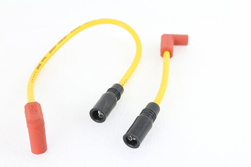 Accel Accel 8mm S/S Spiral Core Ignition Wire Set Yellow - 32-9173