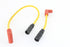 Accel Accel 8mm S/S Spiral Core Ignition Wire Set Yellow - 32-9173