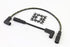 Accel Accel 8mm S/S Spiral Core Ignition Wire Set Black - 32-9178