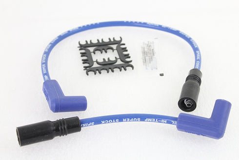 Accel Accel 8mm S/S Spiral Core Ignition Wire Set Blue - 32-9179
