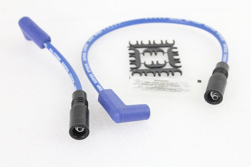 Accel Accel 8mm S/S Spiral Core Ignition Wire Set Blue - 32-9179